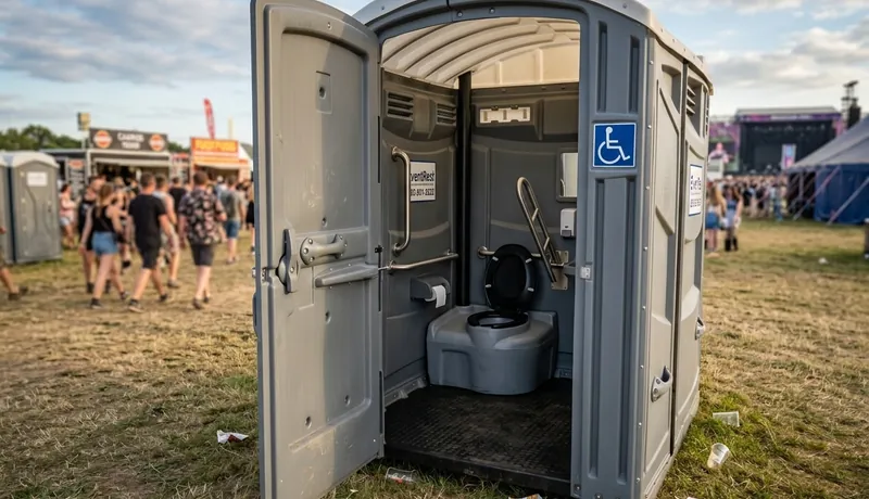 ADA-Compliant Porta Potty delivery to site in Oklahoma City, OK