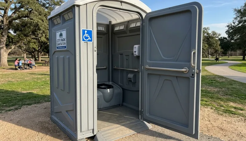 ADA-Compliant Porta Potty on-site placement in Oklahoma City, OK