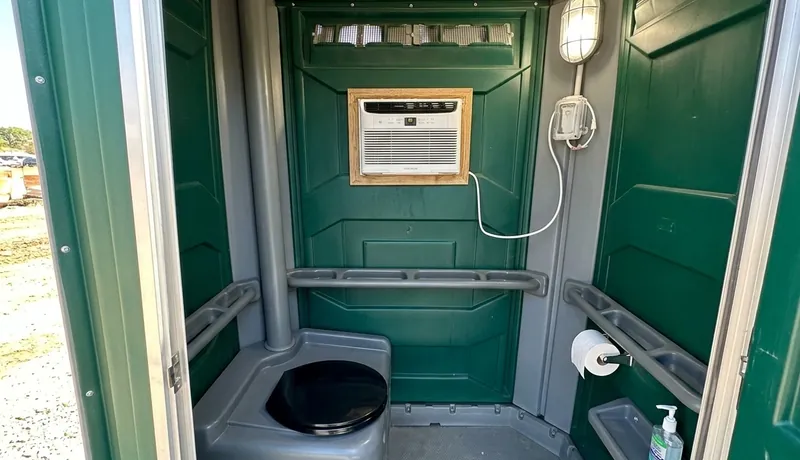 Climate-Controlled Porta Potty in Oklahoma City