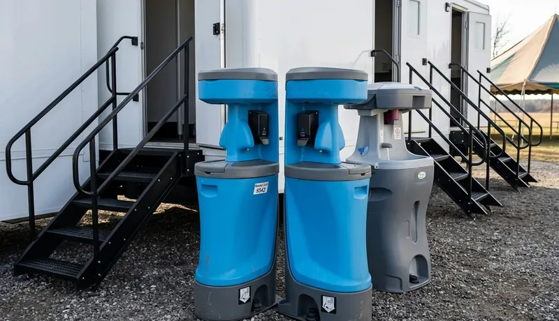 Portable Urinal Station clean interior in Oklahoma City, OK