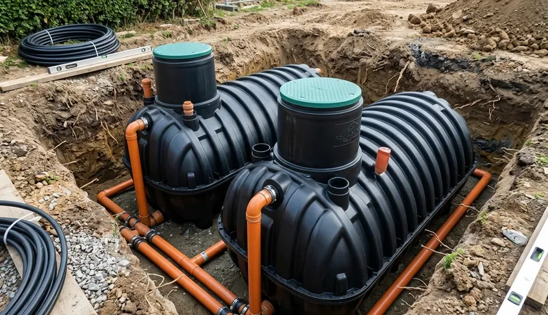 Holding Tank clean interior in Oklahoma City, OK
