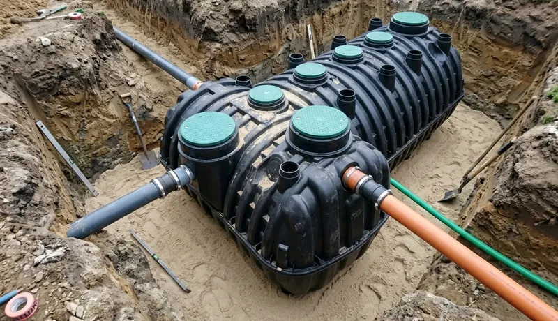 Holding Tank delivery to site in Oklahoma City, OK