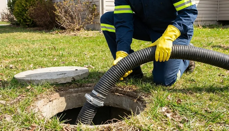 Septic Pumping Service delivery to site in Oklahoma City, OK