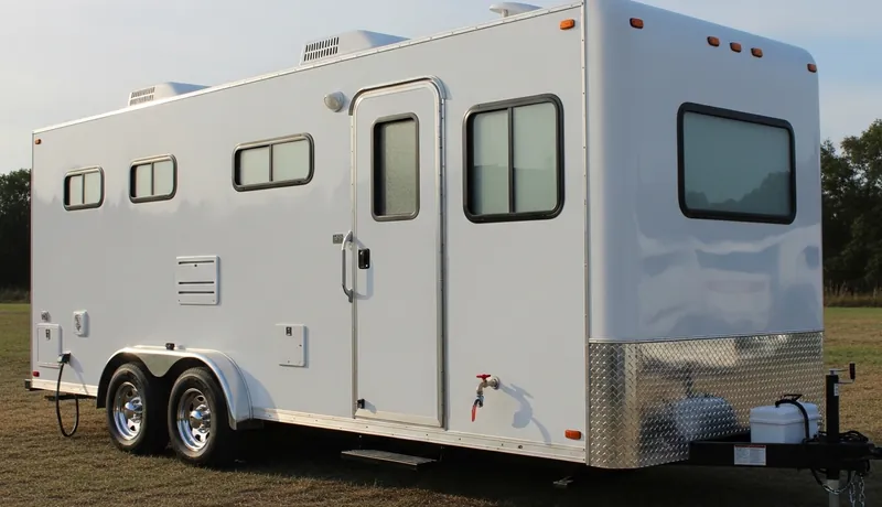 Shower Trailer rental unit in Oklahoma City, OK