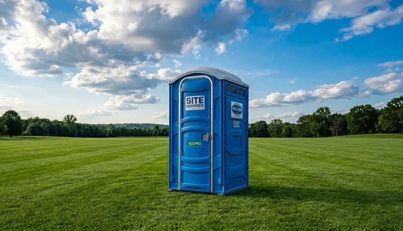 Standard Porta Potty on-site placement in Oklahoma City, OK