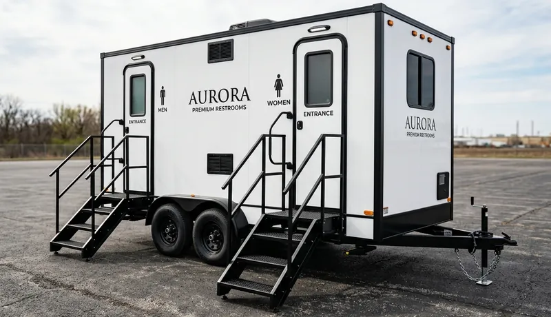 Luxury Restroom Cabin construction deployment in Oklahoma City, OK