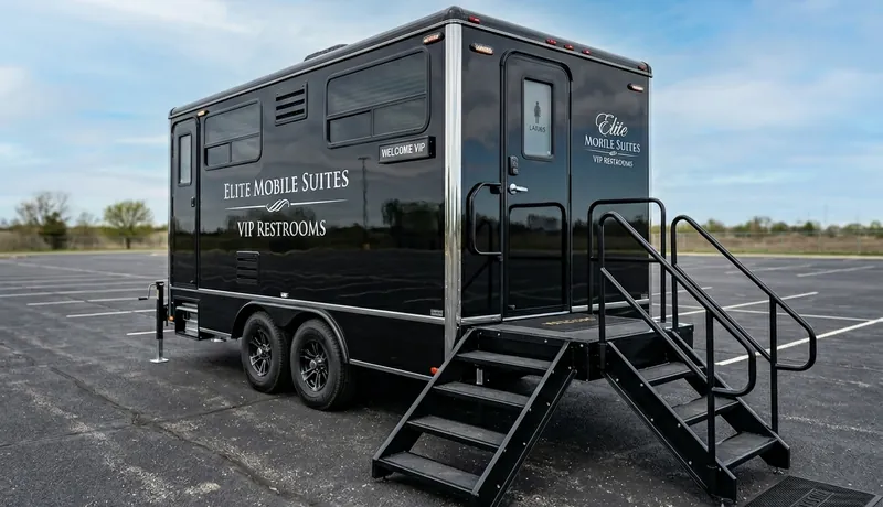 VIP Restroom Trailer in Oklahoma City